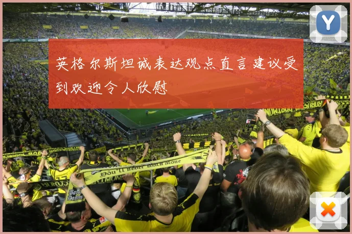 英格尔斯坦诚表达观点直言建议受到欢迎令人欣慰